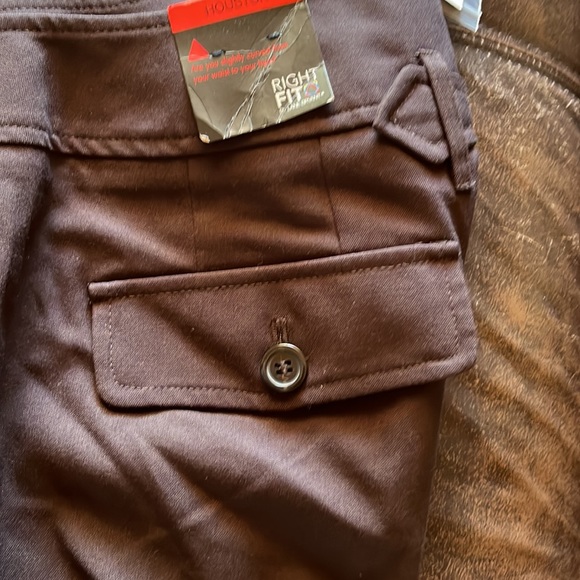 NWT Lane Bryant Plus Size Brown Work Dress Pants - Picture 6 of 9